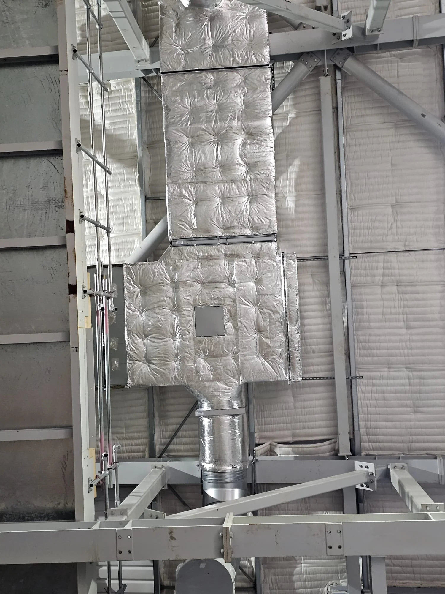 Commercial Rooftop HVAC Insulation Project