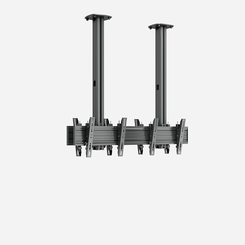 2x1 Ceiling Mount Menuboard with Tilt Arm