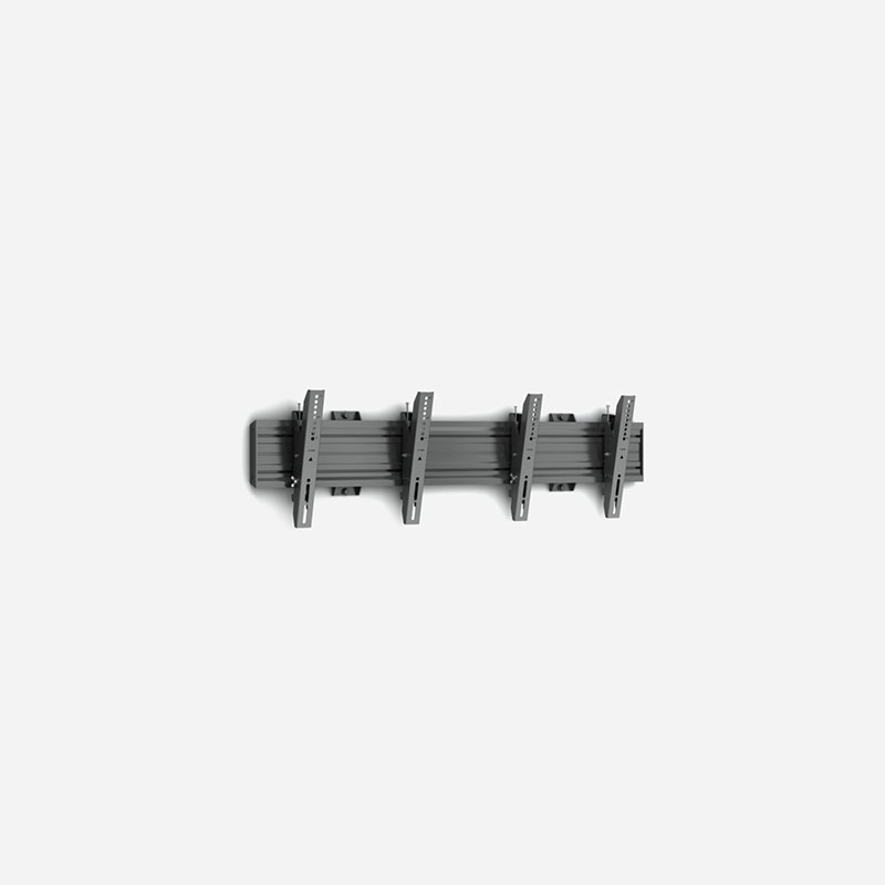 2x1 Wall Mount Menuboard with Tilt Arm