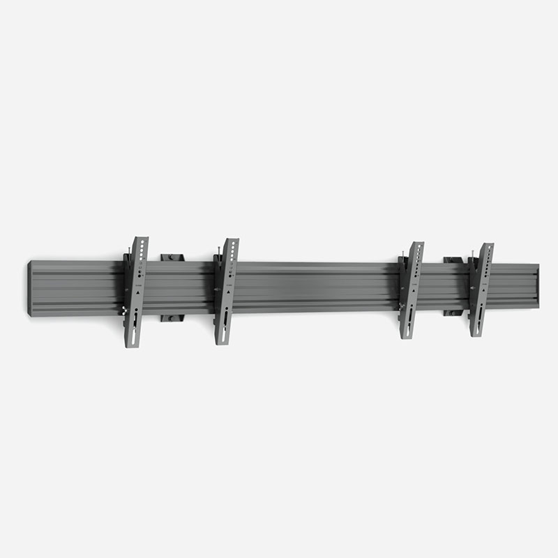 2x1 Wall Mount Menuboard with Tilt Arm