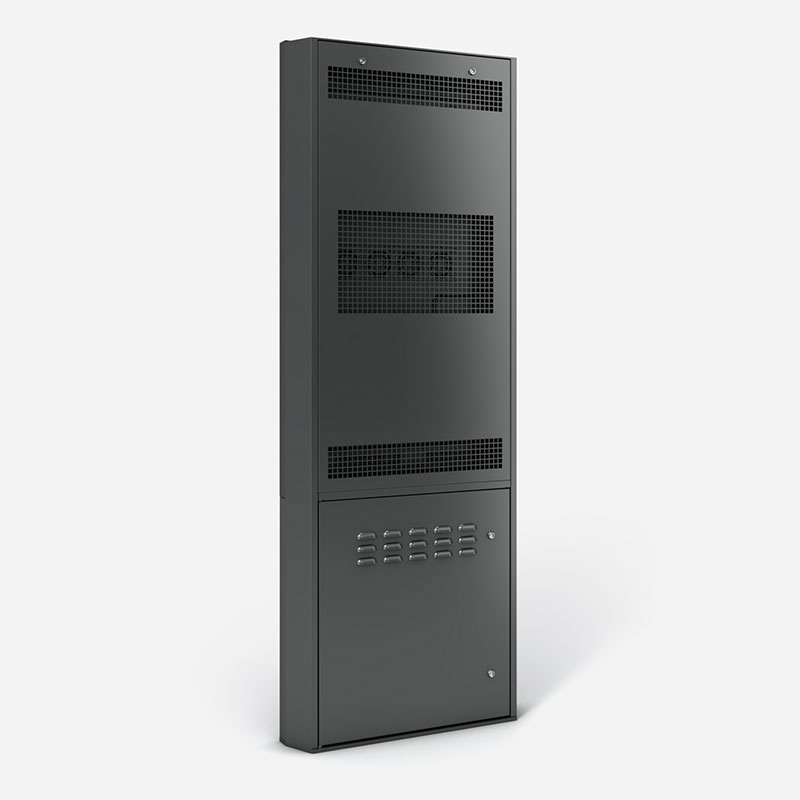 A1 Single Sided Digital Signage Outdoor Totem Enclosure