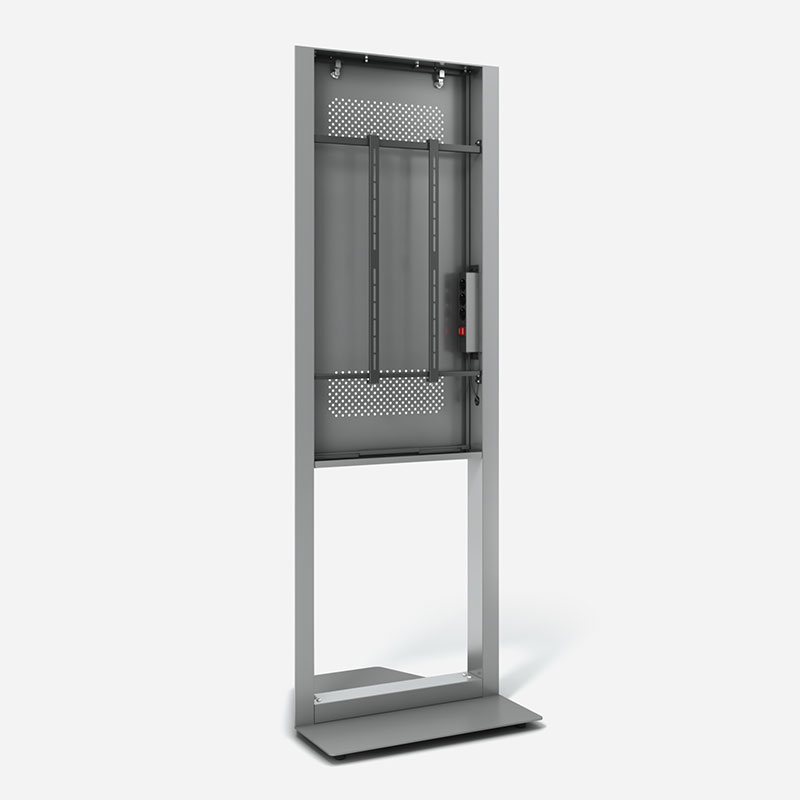A3 Single Sided Digital Signage Indoor Totem Enclosure