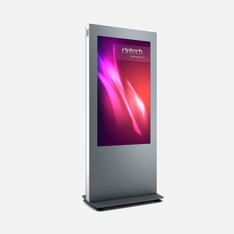 B01 Single Sided Digital Signage Indoor Totem Enclosure