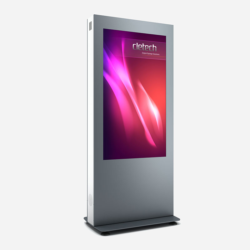 B04 Double Sided Digital Signage Indoor Totem Enclosure