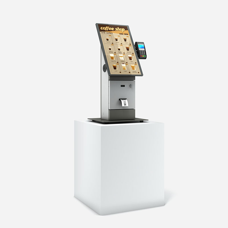 BS Single Sided Digital Signage Indoor Self-Service Kiosk Enclosure