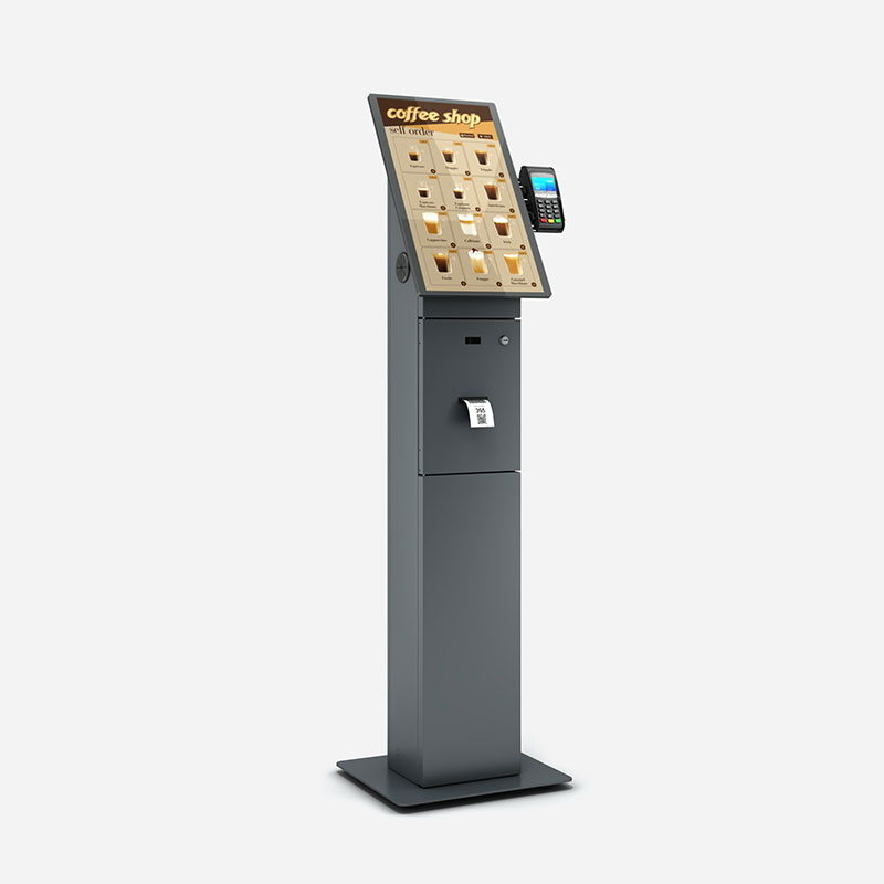 BS Single Sided Digital Signage Indoor Self-Service Kiosk Enclosure