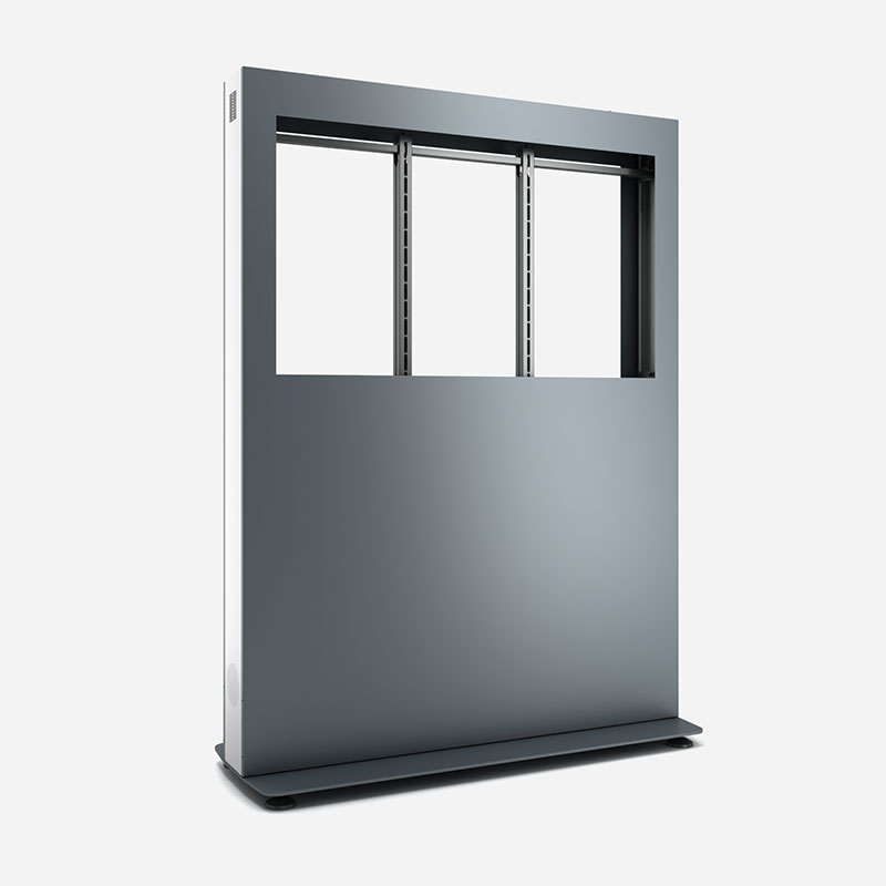 BX Double Sided Digital Signage Indoor Totem Enclosure