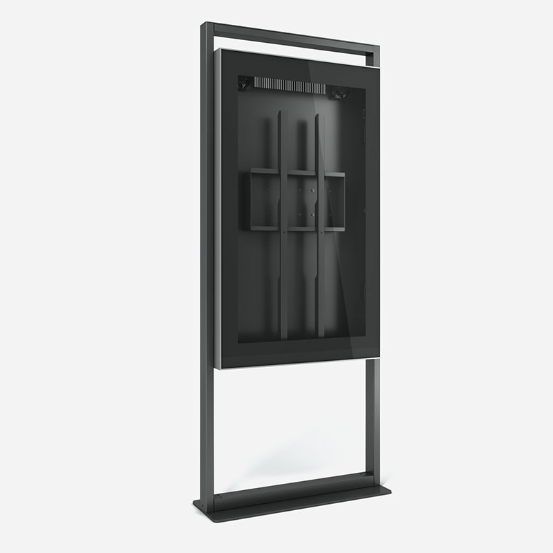 C05 Single Sided Digital Signage Indoor Totem Enclosure