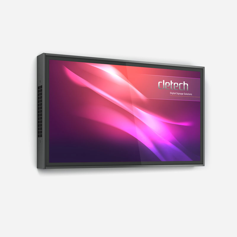 M4 Wall Mount Digital Signage Outdoor Monitor Enclosure