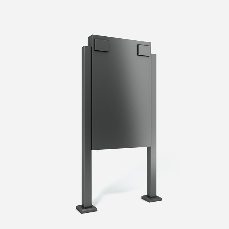 M5B Single Sided Digital Signage Outdoor Totem Enclosure