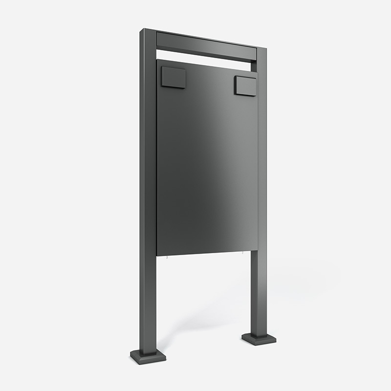 M5C Single Sided Digital Signage Outdoor Totem Enclosure