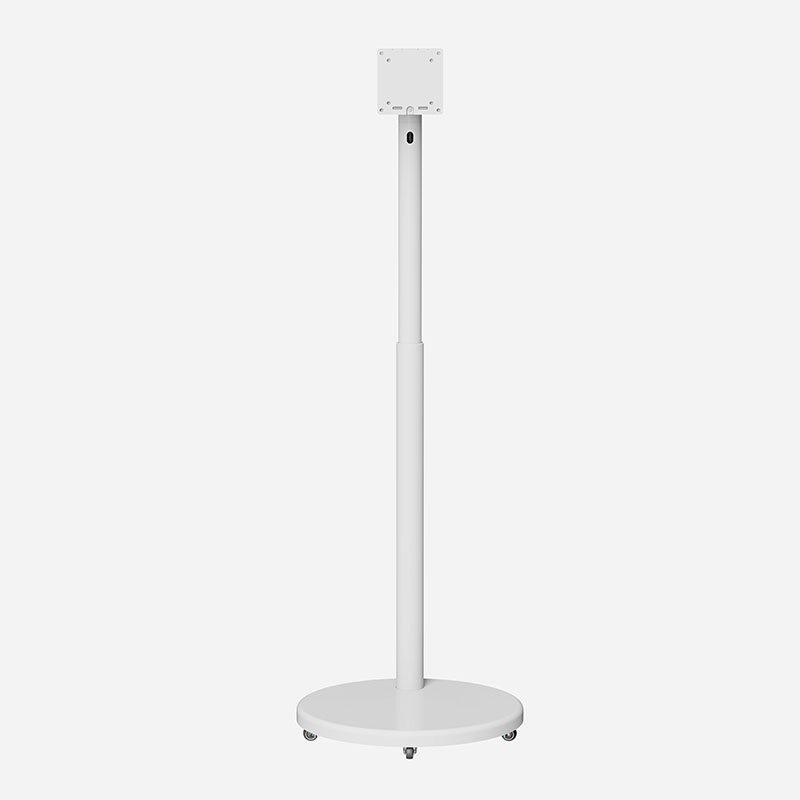 ST58 Height Adjustable Mobile Display Floor Stand with Shelf