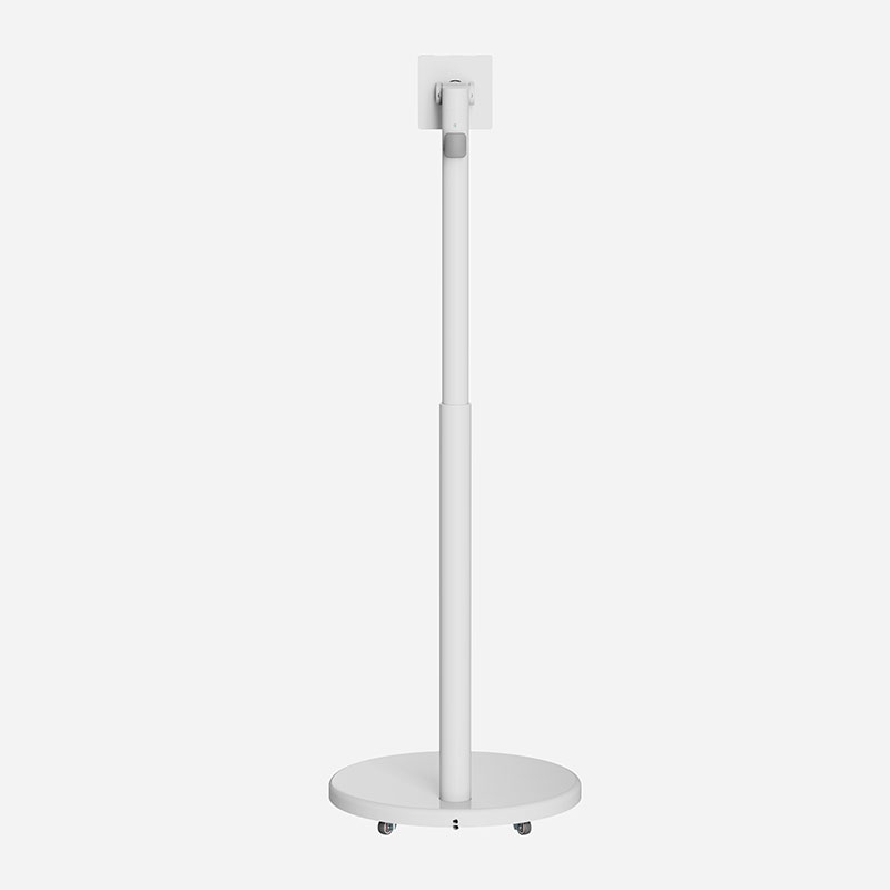 ST58 Height Adjustable Mobile Display Floor Stand with Shelf