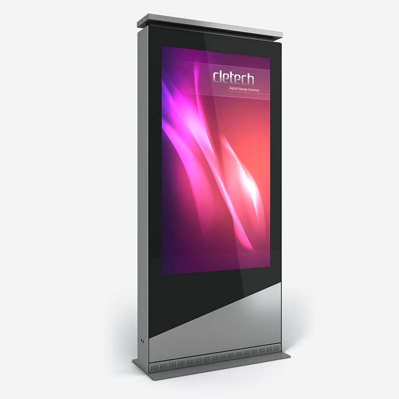 X01 Double Sided Digital Signage Indoor Totem Enclosure