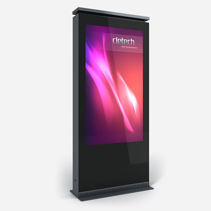 X01 Double Sided Digital Signage Indoor Totem Enclosure