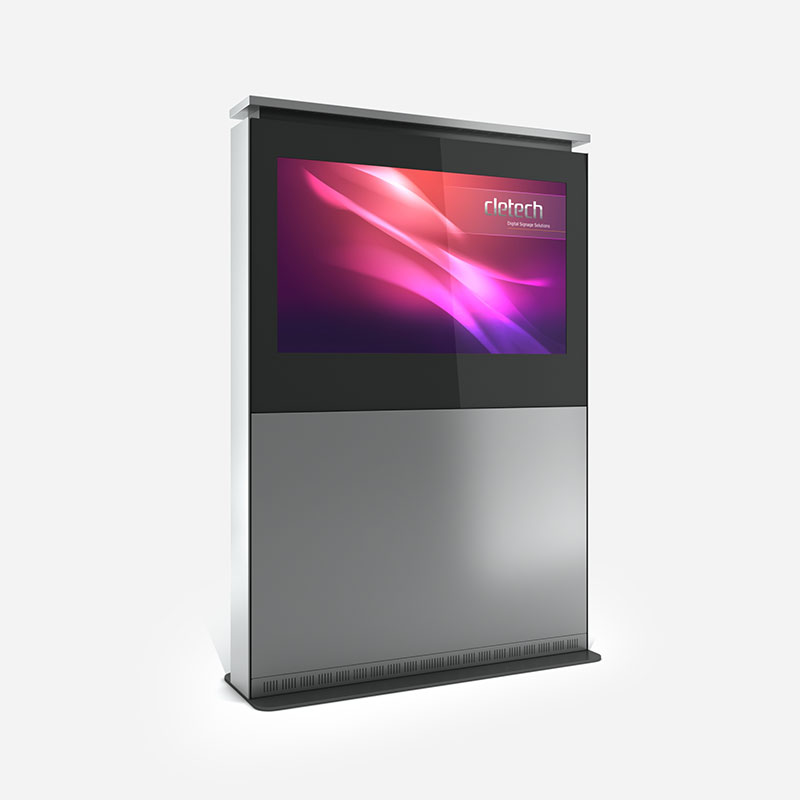 XL Double Sided Digital Signage Indoor Totem Enclosure