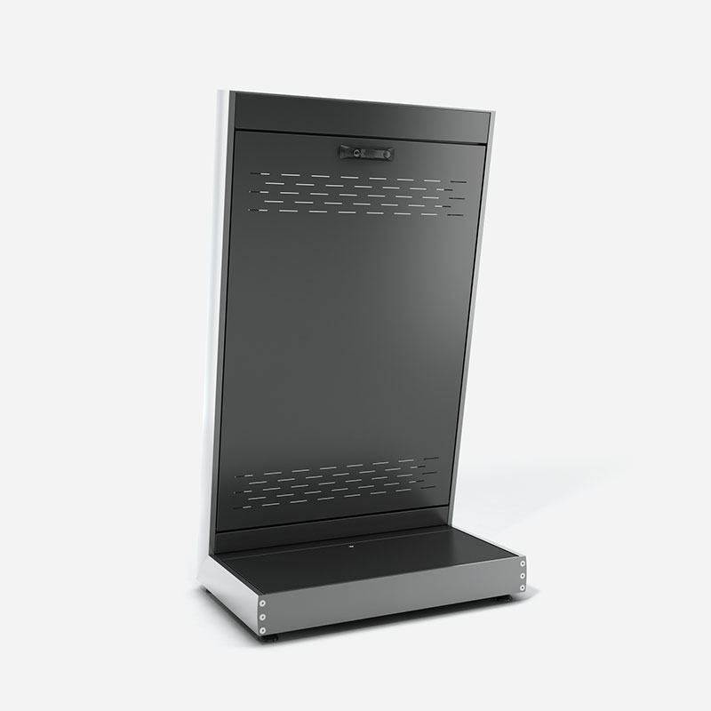 Z02 Single Sided Digital Signage Indoor Mini-Totem Enclosure