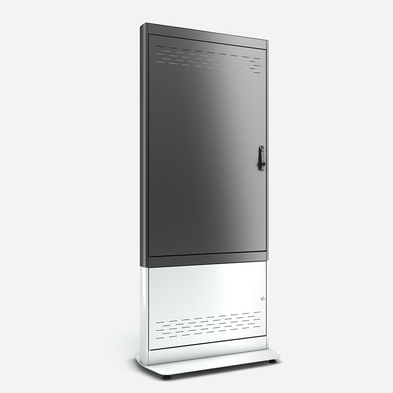 ZX Single Sided Digital Signage Indoor Totem Enclosure