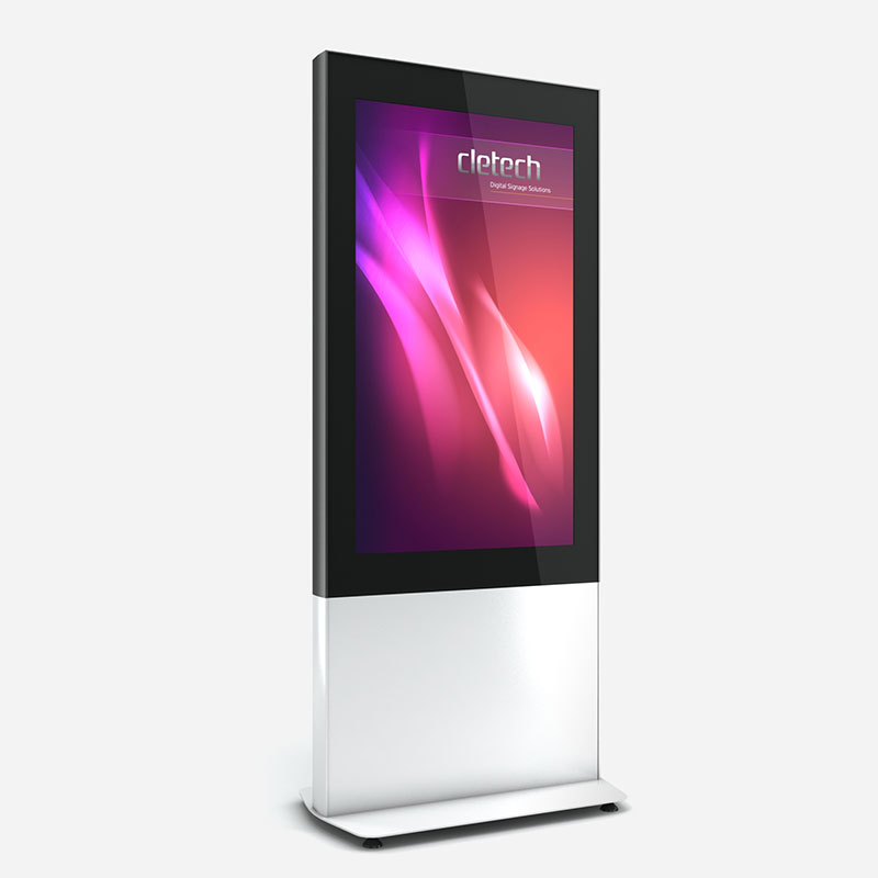 ZX Single Sided Digital Signage Indoor Totem Enclosure