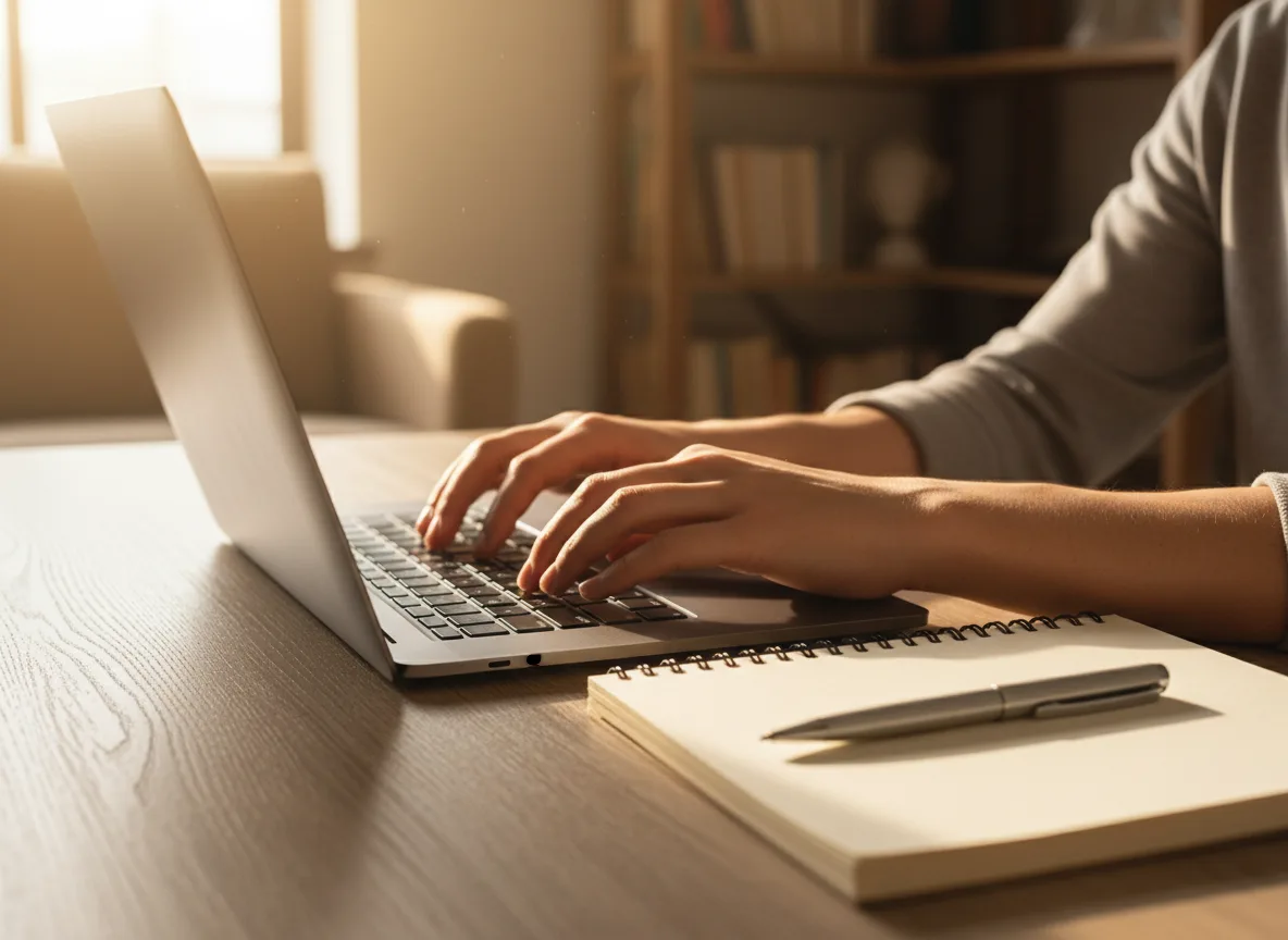 Work and Travel video CV — telefonunu tripoda kurup kendini İngilizce tanıtan üniversite öğrencisi