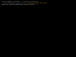 Mattcli-Userconfig-Setup