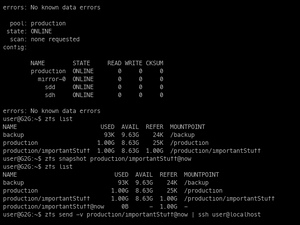 Zfs Backup