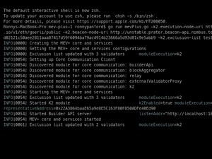 MEV Plus With K2 Execution List Changes While Running