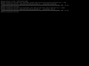 Progressbar Usage