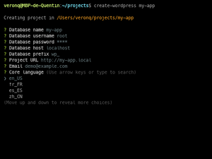 Create-Wordpress