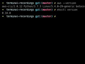 EKS Cli Pre-Requisite Check