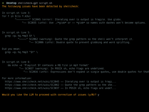 Shellcheck-Gpt