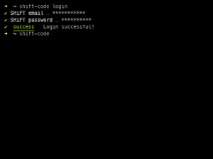 Shift Code Redemption