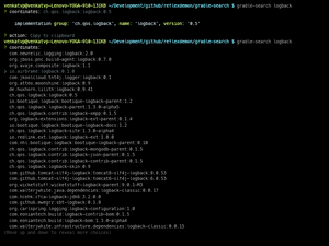 Gradle Search Cli Demo