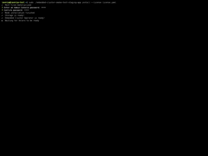 Embedded Cluster Demo May 6th
