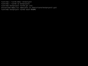 Create New GIT Project