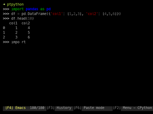 Ptpython