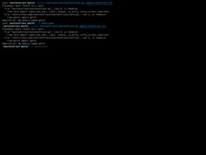 Navstacktrace Demo