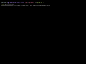 Npm Card With Avatar