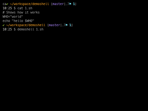 Demoshell