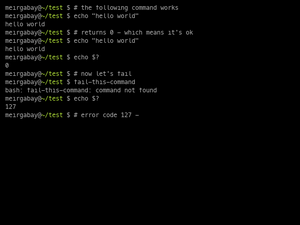 Bash-Do-Not-Fail