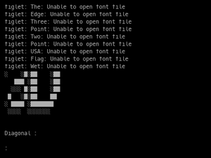 Figlet-Lolcat