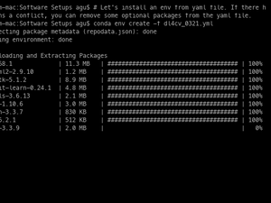 Creating A New Conda Environment From A Yaml File