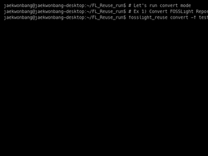 FOSSLight Reuse Convert Mode