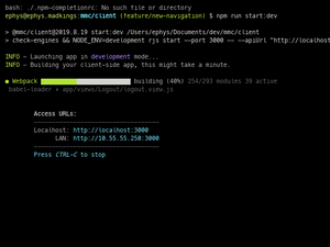 Webpackbar