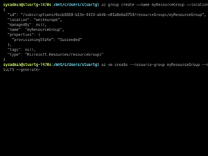 Creating An Azure Server