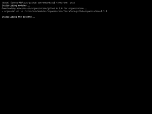 Terraform Init