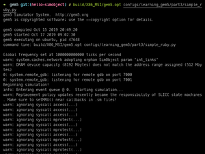 Gem5-Ruby-Demo