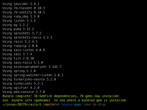 Rails 5 Example Passing