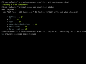 Export React Components