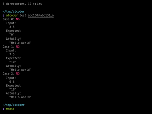 Atcoder-Demo